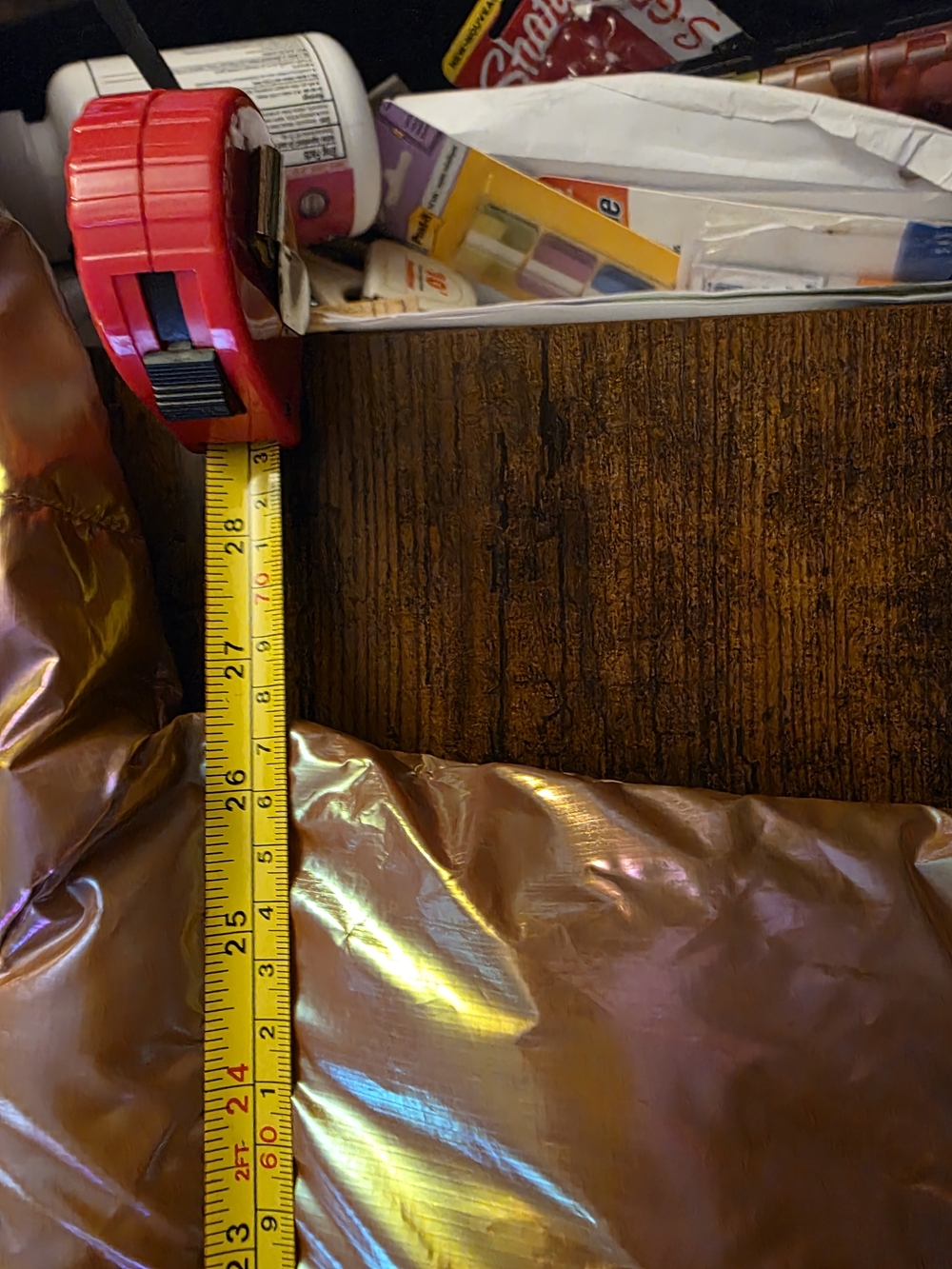 Fabletics Iridescent Rose Gold Puffer Jacket - Picture 5 of 5